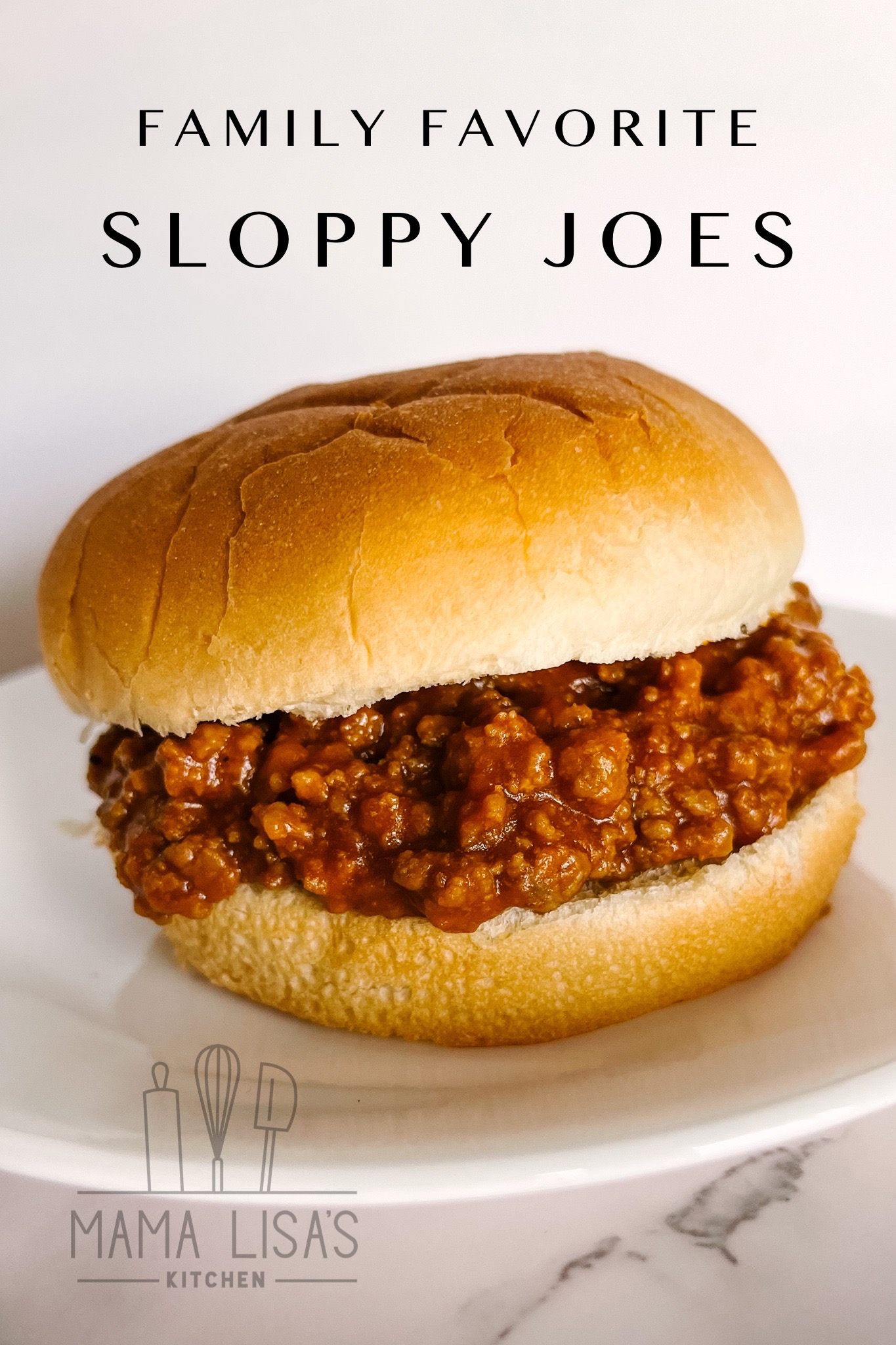 Sloppy Joe on bun